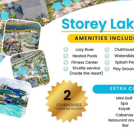Gorgeous 2Br Lakeview Condo With Waterpark Kissimmee Exterior photo